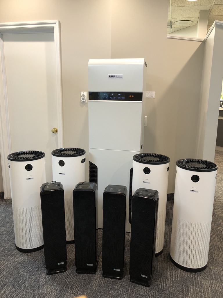 Air Sterilizers at Smile Care Dental