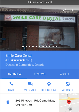 Emergency Dentist at Smile Care Dental in Cambridge, Ontario