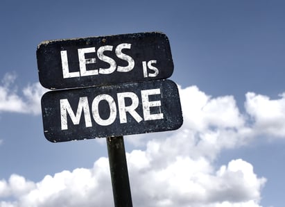 The Best Dentist Believes and acts on the concept of Less is More